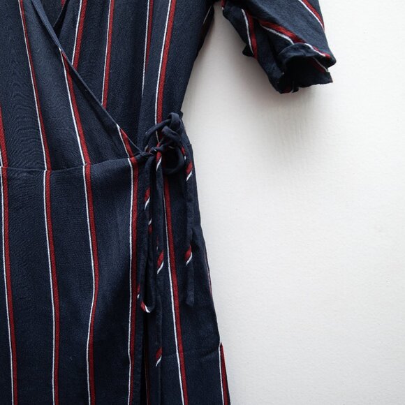 Rails Stripe Wrap Dress "Aimee" - Picture 5 of 8